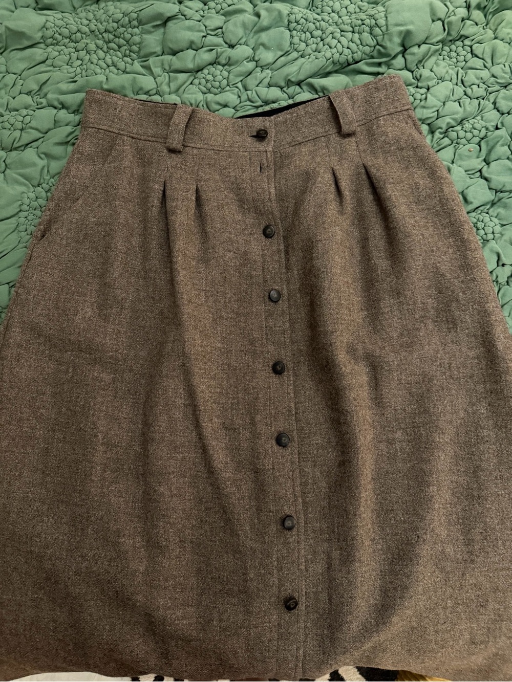 Sezane Clarine Skirt Taupe - Size 12